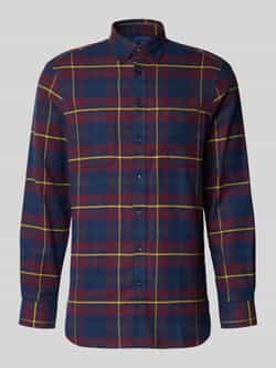 Christian Berg Men Regular fit vrijetijdsoverhemd met button-downkraag