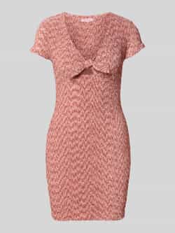 Guess Mini-jurk met V-hals en knoopdetail model 'NALENY'