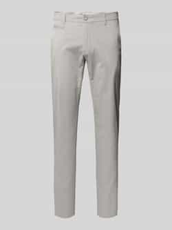 BRAX Regular fit chino met structuurmotief model 'FABIO'