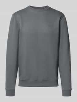 Blend Sweatshirt met ronde hals en logo