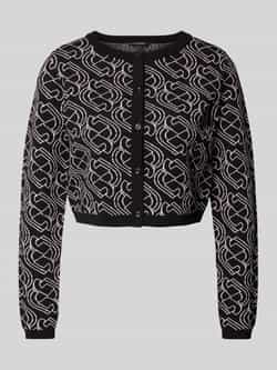 Comma Cardigan van viscosemix met ronde hals