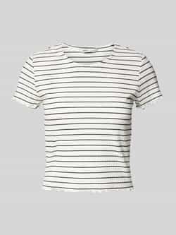 Only Slim fit T-shirt met viscose model 'EMMA'