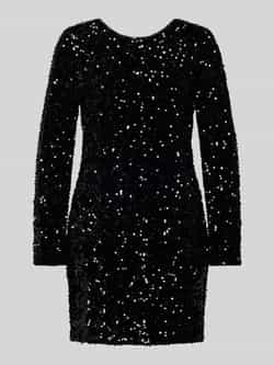 Only Nauwsluitende cocktailjurk met pailletten model 'CONFIDENCE'