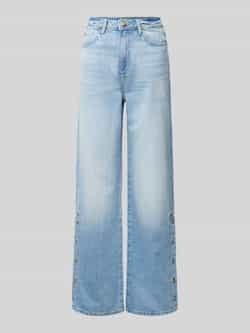 Guess Wide leg jeans met labelpatch model 'PAZ'