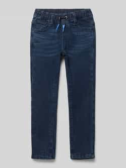 S.Oliver RED LABEL Slim jeans in joggingstijl van zachte katoenmix model 'PELLE'