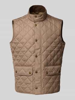Barbour Bodywarmer met opstaande kraag model 'New Lowerdale'