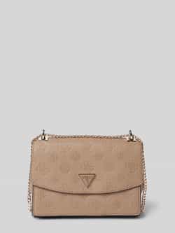 Guess Schoudertas met structuurmotief met label model 'CRESIDIA'
