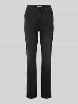 Christian Berg Woman Slim fit jeans met pailletten
