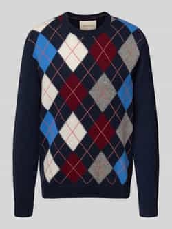 Gant Gebreide pullover met ronde hals
