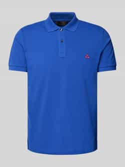 Peuterey Regular fit poloshirt met logostitching model 'ZENO'