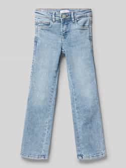 Name it KIDS bootcut fit jeans NKFPOLLY light blue denim Blauw Meisjes Stretchdenim 104