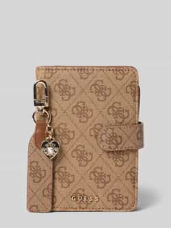Guess Portemonnee met logo-applicatie model 'Brenton'