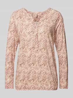 Soyaconcept Regular fit blouseshirt met V-hals model 'FELICITY'