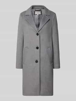 S.Oliver RED LABEL Regular fit lange jas met wol
