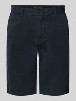 Marc O'Polo Regular fit bermuda van een mix van twill en katoen model 'RESO JOGGER'