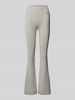 AIMN Flared legging met labeldetail
