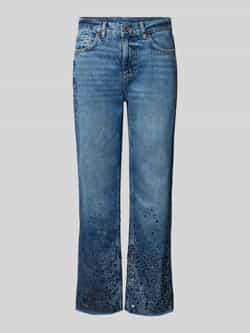 Liu Jo White Straight fit jeans met pailletten