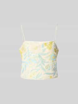 Top met all-over pailletten
