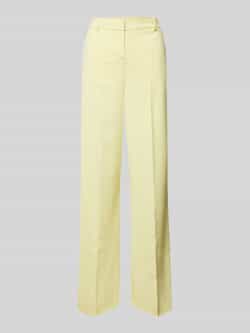 B.Young Wide leg stoffen broek met paspelzakken model 'DANTA'