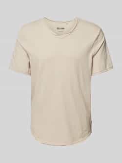 Only & Sons T-shirt met V-hals model 'BENNE'