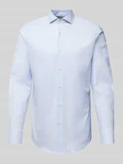 Boss Slim fit zakelijk overhemd met haaikraag model 'Hank'