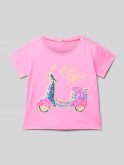 BILLIEBLUSH T-shirt met motiefprint
