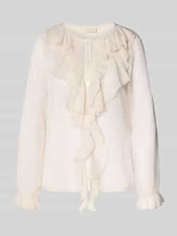 FREE QUENT Regular fit blouse met ruches model 'Ditte'