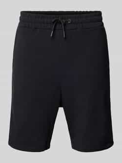 JACK & JONES PANTS STUDIO regular fit sweatshort JPSTGORDON zwart