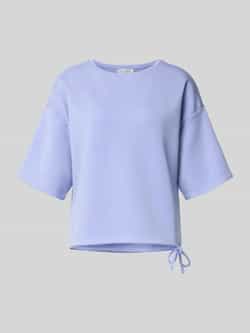 Christian Berg Woman Sweatshirt met 1 2-mouwen en ronde hals
