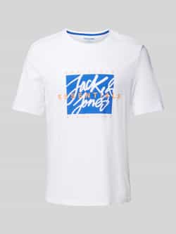 jack & jones T-shirt van puur katoen model 'COLTON'