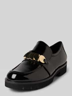 Högl Loafers met labeldetail