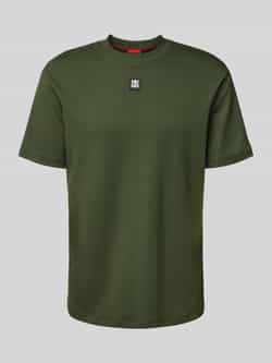 HUGO T-shirt met labelpatch model 'Dalile'