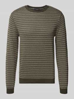 Antony Morato Gebreide pullover met ribboorden