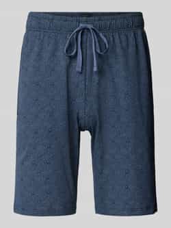Schiesser Regular fit bermuda met elastische band