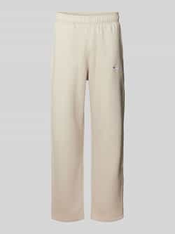 Champion Straight fit sweatpants met labelstitching