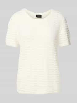 S.Oliver BLACK LABEL Regular fit gebreid shirt van viscosemix
