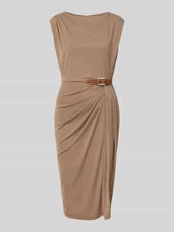 Lauren Ralph Lauren Midi-jurk met ronde hals model 'BRENIEL'