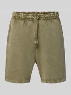 Hugo Blue Korte broek met elastische band model 'Nebusho'