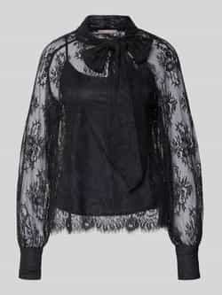 Christian Berg Woman Selection Blouseshirt met strikdetail