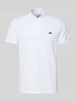Lacoste Regular fit poloshirt met labelbadge