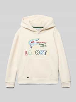 Lacoste Regular fit hoodie van katoenmix