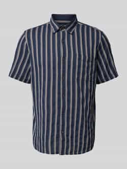 Lerros Regular fit vrijetijdsoverhemd met labelstitching