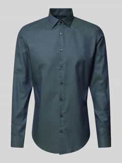 Jake*s Slim fit zakelijk overhemd van puur katoen