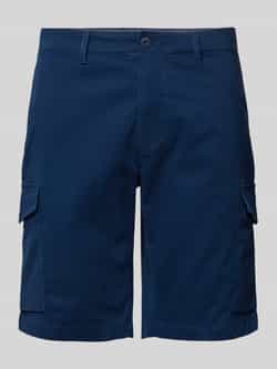 Tommy Hilfiger Regular fit korte cargobroek met riemlussen