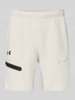 Under Armour Relaxed fit sweatshorts met logoprint model 'Unstoppable'