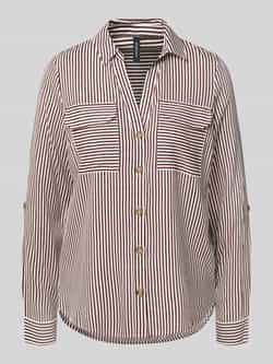 Vero Moda Regular fit overhemdblouse van pure viscose model 'BUMPY'