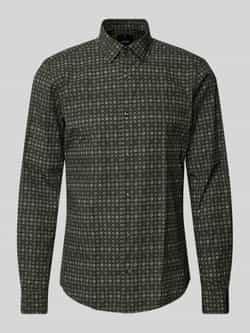 JOOP! Collection Slim fit zakelijk overhemd met haaikraag model 'Pit'