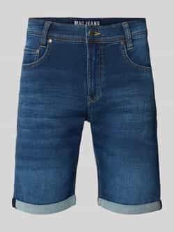 MAC Licht Sweat Denim Bermuda Shorts Blue Heren