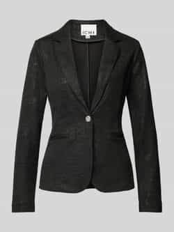 Ichi Slim fit blazer met reverskraag model 'Kate'