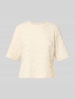 Jake*s Collection T-shirt met siergarnering